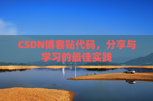 CSDN博客贴代码，分享与学习的最佳实践